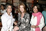 Biana Stepanian, Carolyn Beegan, and Mala Sander at JLXBistro for the &quotSave the Sign&quot benefit in Sag Harbor on 6-17-04. photo by Rob Rich copyright 2004<br>516-676-3939 robwayne1@aol.com<br>112 12th. AVe, Sea Cliff, N.Y.11579