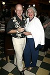  Peter and Barbara Boody at JLXBistro for the &quotSave the Sign&quot benefit in Sag Harbor on 6-17-04. photo by Rob Rich copyright 2004<br>516-676-3939 robwayne1@aol.com<br>112 12th. AVe, Sea Cliff, N.Y.11579