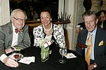 NEW YORK - JUNE 15:Herbert Kunstadt, Catia and Schuyler Chapin   at the 80th.birthday celebration of famed restaruanteur GEORGE LANG at Cafe des Artistes<br>in Manhattan on June 15, 2004.<br>photo by Rob Rich copyright 2004 516-676-3939