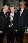NEW YORK - JUNE 15: Gerald Schoenfeld , Harriet and Noel Levine at the 80th.birthday celebration of famed restaruanteur GEORGE LANG at Cafe des Artistes<br>in Manhattan on June 15, 2004.<br>photo by Rob Rich copyright 2004 516-676-3939
