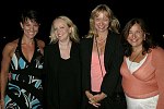 Tara Young, Susan Stroman, Maggy Corrill, Andrea Wolfson<br>at the Morris Center Dance Institute Dinner Dance in Bridgehampton on 8-27-05. photo by Rob Rich copyright 2005 516-676-3939 robwayne1@aol.com