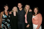 Tara Young, Susan Stroman, Robert Stilin,Maggy Corrill, Andrea Wolfson<br>at the Morris Center Dance Institute Dinner Dance in Bridgehampton on 8-27-05. photo by Rob Rich copyright 2005 516-676-3939 robwayne1@aol.com