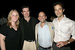 Loreen Domijan, Luca Veggitti, Manny Rodriguez, Benjamin Millepied<br>at the Morris Center Dance Institute Dinner Dance in Bridgehampton on 8-27-05. photo by Rob Rich copyright 2005 516-676-3939 robwayne1@aol.com