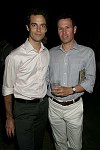 Benjamin Millepied, Hal Witt<br>at the Morris Center Dance Institute Dinner Dance in Bridgehampton on 8-27-05. photo by Rob Rich copyright 2005 516-676-3939 robwayne1@aol.com