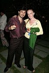 Dario Vaccaro, Gillian Murphy<br>at the Morris Center Dance Institute Dinner Dance in Bridgehampton on 8-27-05. photo by Rob Rich copyright 2005 516-676-3939 robwayne1@aol.com