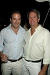 James Reginato, Perry Guillot<br>at the Morris Center Dance Institute Dinner Dance in Bridgehampton on 8-27-05. photo by Rob Rich copyright 2005 516-676-3939 robwayne1@aol.com