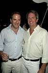 James Reginato, Perry Guillot<br>at the Morris Center Dance Institute Dinner Dance in Bridgehampton on 8-27-05. photo by Rob Rich copyright 2005 516-676-3939 robwayne1@aol.com