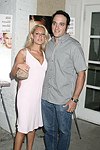 Leah Daniel and Greg Bello at the 'Finding Neverland' movie screening at the UA cinema in Southampton, N.Y. on 8-29-04.photo by Rob Rich copyright 2004<br>516-676-3939<br>robwayne1@aol.com