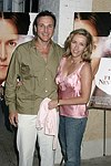 Michael Gelman and wife Laurie Hibbard at the 'Finding Neverland' movie screening at the UA cinema in Southampton, N.Y. on 8-29-04.photo by Rob Rich copyright 2004<br>516-676-3939<br>robwayne1@aol.com