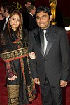 A.R. Rahman (right) nominated for Music (Score) and Music (Song) for &quotSlumdog Millionaire&quot with Sairaa Rahman attend the 81st Annual Academy Awards� at the Kodak Theatre in Hollywood, CA Sunday, February 22, 2009 airing live on the ABC Television Network.