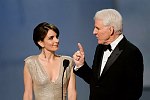 Tina Fey and Steve Martin present the Oscar� Adapted screenplay during the live ABC Telecast of the 81st Annual Academy Awards� from the Kodak Theatre, in Hollywood, CA Sunday, February 22, 2009.
