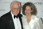 Sol Schreiber, founder of the Ovarian Cancer Research Fund and wife  Sharron Eisenthal  at the 10th.Anniversary of the Ovarian Cancer Research Fund at the Metropolitan Pavillion on November 4, 2004 in Manhattan, N.Y <br>(photo by Rob Rich/ The Everett Collection)
