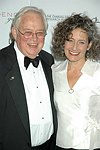 Sol Schreiber, founder of the Ovarian Cancer Research Fund and wife  Sharron Eisenthal  at the 10th.Anniversary of the Ovarian Cancer Research Fund at the Metropolitan Pavillion on November 4, 2004 in Manhattan, N.Y <br>(photo by Rob Rich/ The Everett Collection)