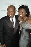 Al Roker and Deborah Roberts at the 10th.Anniversary of the Ovarian Cancer Research Fund at the Metropolitan Pavillion on November 4, 2004 in Manhattan, N.Y <br>(photo by Rob Rich/ The Everett Collection)