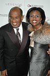 Al Roker and Deborah Roberts at the 10th.Anniversary of the Ovarian Cancer Research Fund at the Metropolitan Pavillion on November 4, 2004 in Manhattan, N.Y <br>(photo by Rob Rich/ The Everett Collection)