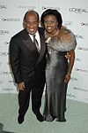 Al Roker and Deborah Roberts at the 10th.Anniversary of the Ovarian Cancer Research Fund at the Metropolitan Pavillion on November 4, 2004 in Manhattan, N.Y <br>(photo by Rob Rich/ The Everett Collection)