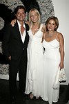 Douglas Hannet,Pamela Gross,and Liila Taghinia-Milani Heller  at the Parrish Art Museum's Midsummer   Gala in Southampton, N.Y. on July 17, 2004. photo by Rob Rich copyright 2004 516-676-3939 robwayne1@aol.com 112 12th. Ave, Sea Cliff, N.Y. 11579 USA
