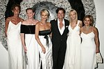 Somers Farkas, Katharina Otto-Bernstein, Debbie Bancroft, Douglas Hannet Pamela Gross, and Leila Taghinia-Milani Heller at the Parrish Art Museum's Midsummer   Gala in Southampton, N.Y. on July 17, 2004. photo by Rob Rich copyright 2004 516-676-3939 robwayne1@aol.com 112 12th. Ave, Sea Cliff, N.Y. 11579 USA