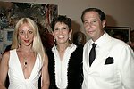 Dana Stubgen, Beth Rudin DeWoody, and Howard Blum  at the Parrish Art Museum's Midsummer   Gala in Southampton, N.Y. on July 17, 2004. photo by Rob Rich copyright 2004 516-676-3939 robwayne1@aol.com 112 12th. Ave, Sea Cliff, N.Y. 11579 USA