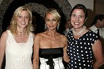 Cynthia Lufkin, Debbie Bancroft, and guest at the Parrish Art Museum's Midsummer   Gala in Southampton, N.Y. on July 17, 2004. photo by Rob Rich copyright 2004 516-676-3939 robwayne1@aol.com 112 12th. Ave, Sea Cliff, N.Y. 11579 USA