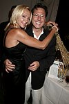 Lori Shapti and Dr. Howard Sobel at the Parrish Art Museum's Midsummer   Gala in Southampton, N.Y. on July 17, 2004. photo by Rob Rich copyright 2004 516-676-3939 robwayne1@aol.com 112 12th. Ave, Sea Cliff, N.Y. 11579 USA