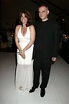 Lorraine Bracco and Ferhan Geylan at the Parrish Art Museum's Midsummer   Gala in Southampton, N.Y. on July 17, 2004. photo by Rob Rich copyright 2004 516-676-3939 robwayne1@aol.com 112 12th. Ave, Sea Cliff, N.Y. 11579 USA