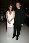 Lorraine Bracco and Ferhan Geylan at the Parrish Art Museum's Midsummer   Gala in Southampton, N.Y. on July 17, 2004. photo by Rob Rich copyright 2004 516-676-3939 robwayne1@aol.com 112 12th. Ave, Sea Cliff, N.Y. 11579 USA