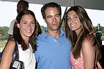 Starlite Berenson, Scott Stackman, and Brittany Gastineau  at the Mercedes Benz Polo Challenge on July 17, 2004 in Bridgehampton, N.Y.  photo by Rob Rich copyright 2004<br>516-676-3939 robwayne1@aol.com