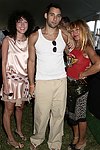  Monica Paolini, Sean Monahan, and Betsey Johnson at the Mercedes Benz Polo Challenge on July 17, 2004 in Bridgehampton, N.Y.  photo by Rob Rich copyright 2004<br>516-676-3939 robwayne1@aol.com