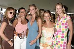 Fabiola Bracasa, Monica Reese, Courtney Houghton, Michelle Smith, and Anne Lise Peterson  at the Mercedes Benz Polo Challenge on July 17, 2004 in Bridgehampton, N.Y.  photo by Rob Rich copyright 2004<br>516-676-3939 robwayne1@aol.com
