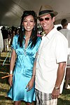 Kelly Chow and Mark Seidenfeld at the Mercedes Benz Polo Challenge on July 17, 2004 in Bridgehampton, N.Y.  photo by Rob Rich copyright 2004<br>516-676-3939 robwayne1@aol.com