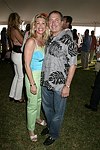 Michelle and Steve Boxer at the Mercedes Benz Polo Challenge on July 17, 2004 in Bridgehampton, N.Y.  photo by Rob Rich copyright 2004<br>516-676-3939 robwayne1@aol.com
