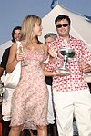 Jessica Alba and Richard Sitomer at the Mercedes Benz Polo Challenge on July 17, 2004 in Bridgehampton, N.Y.  photo by Rob Rich copyright 2004<br>516-676-3939 robwayne1@aol.com