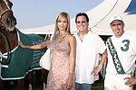 Jessica Alba , Dr. Howard Sobel, and Facundo Pierres at the Mercedes Benz Polo Challenge on July 17, 2004 in Bridgehampton, N.Y.  photo by Rob Rich copyright 2004<br>516-676-3939 robwayne1@aol.com