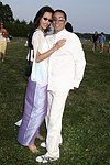 Guest and Sir Ivan  at the Mercedes Benz Polo Challenge on July 17, 2004 in Bridgehampton, N.Y.  photo by Rob Rich copyright 2004<br>516-676-3939 robwayne1@aol.com