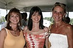 Jill Zarin, Elyse Slaine and Dr.Linda Tortoriello at the Mercedes Benz Polo Challenge on July 17, 2004 in Bridgehampton, N.Y.  photo by Rob Rich copyright 2004<br>516-676-3939 robwayne1@aol.com