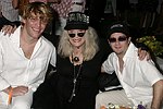 Scott Etholm,Sylvia Miles,and Matthew Ross at the Mercedes Benz Polo Challenge on July 17, 2004 in Bridgehampton, N.Y.  photo by Rob Rich copyright 2004<br>516-676-3939 robwayne1@aol.com