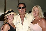 Ramona Singer, Alan Beeber, and Edie Kirk  at the Mercedes Benz Polo Challenge on July 17, 2004 in Bridgehampton, N.Y.  photo by Rob Rich copyright 2004<br>516-676-3939 robwayne1@aol.com