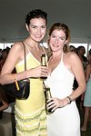 Diana Good and Jamie Pollack at the Mercedes Benz Polo Challenge on July 17, 2004 in Bridgehampton, N.Y.  photo by Rob Rich copyright 2004<br>516-676-3939 robwayne1@aol.com