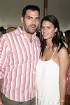 David Wassong and Amanda Richman at the Mercedes Benz Polo Challenge on July 17, 2004 in Bridgehampton, N.Y.  photo by Rob Rich copyright 2004<br>516-676-3939 robwayne1@aol.com