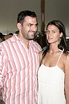 David Wassong and Amanda Richman at the Mercedes Benz Polo Challenge on July 17, 2004 in Bridgehampton, N.Y.  photo by Rob Rich copyright 2004<br>516-676-3939 robwayne1@aol.com