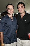 Gregg Bello and Fabian Basabe at the Mercedes Benz Polo Challenge on July 17, 2004 in Bridgehampton, N.Y.  photo by Rob Rich copyright 2004<br>516-676-3939 robwayne1@aol.com