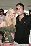  Lydia Hearst and Fabian Basabe at the Mercedes Benz Polo Challenge on July 17, 2004 in Bridgehampton, N.Y.  photo by Rob Rich copyright 2004<br>516-676-3939 robwayne1@aol.com