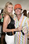 Jennifer and Todd Klein at the Mercedes Benz Polo Challenge on July 17, 2004 in Bridgehampton, N.Y.  photo by Rob Rich copyright 2004<br>516-676-3939 robwayne1@aol.com