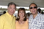 Sol Kamen, Jill and Bobby Zarin at the Mercedes Benz Polo Challenge on July 17, 2004 in Bridgehampton, N.Y.  photo by Rob Rich copyright 2004<br>516-676-3939 robwayne1@aol.com