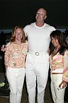 Ann Marie Beli, Mr. Clean, and Candice Ku at the Mercedes Benz Polo Challenge on 8-21-04.  <br>photo by Rob Rich copyright 2004 516-676-3939  robwayne1@aol.com