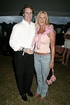 Leigh Savidge and Edie Kirk at the Mercedes Benz Polo Challenge on 8-21-04.  <br>photo by Rob Rich copyright 2004 516-676-3939  robwayne1@aol.com
