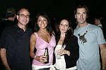 David Storper,Jennifer, Andrea Barna, and Justin Mitchell at the Mercedes Benz Polo Challenge on 8-21-04.  <br>photo by Rob Rich copyright 2004 516-676-3939  robwayne1@aol.com