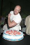 Celebrating his birthday  at the Mercedes Benz Polo Challenge on 8-21-04.  <br>photo by Rob Rich copyright 2004 516-676-3939  robwayne1@aol.com