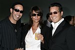 Aldo Belkovar, Paola Frangioni, and Davide Pinzuti   at the Mercedes Benz Polo Challenge on Bridgehamtpon, N.Y. on 8-7-04.<br>photo by Rob Rich copyright 2004<br>516-676-3939<br>robwayne1@aol.com